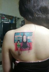 a color totem tattoo for a child who likes it