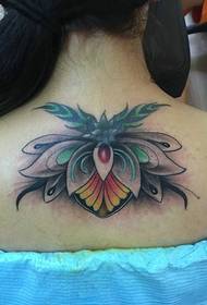 ponytail musikana back akasiyana tattoo totem tattoo