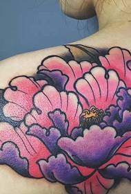 cover a small part of the gorgeous large flower tattoo tattoo