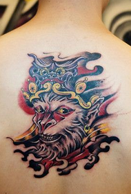 Qitian Dasheng Sun Wukong treball amb tatuatges