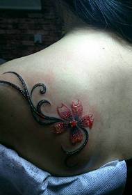 girls recently Fall in love with a bloody cherry blossom tattoo