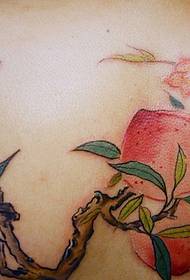 ຮູບ tattoo tattoo peach ກັບຄືນໄປບ່ອນພິເສດ