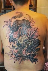 super-atmosphere of the beast unicorn tattoo