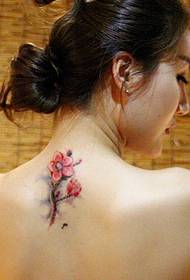 sexy goddess back only beautiful flower tattoo tattoo