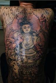 Slika vjerskih tetovaža pozadinskih tetovaža