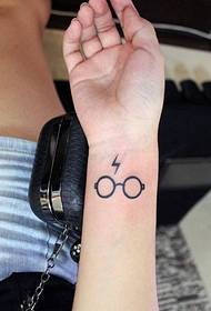 Oční tetování Harryho Pottera
