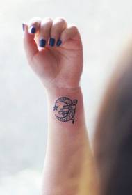 Moon Star Totem Tattoo  96576 - very cute baby elephant totem tattoo