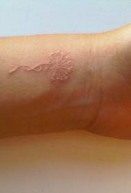 braț frumos tatuaj de sânge porumbei flori 96846 - tatuaj de sânge frumos porumbeu elefant pe încheietura fetei