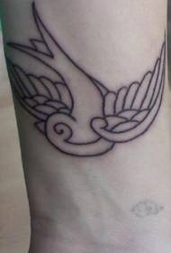 zglob lastavica tetovaža