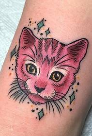 wrist tattoo on cat and dog animal from Duch
