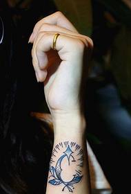 personal creative wrist fashion tattoo