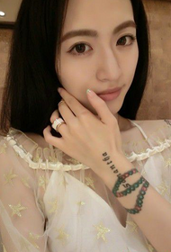 schöne Schönheit Handgelenk Perlen Armband tibetische Tätowierung