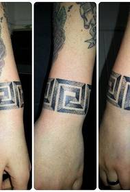 wrist totem tattoo