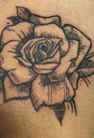 Tattoo sting trick male shank on black rose tattoo picture