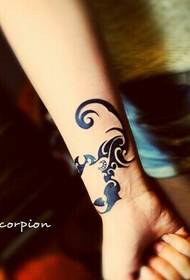 fashion beautiful wrist tweezers totem tattoo