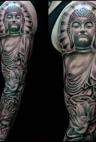 ръка на татуировка статуя на индуистки Буда