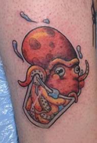 Ny tiana ho an'ny tio-jaza Octopus zanak'omby lahy eo amin'ny kaopy sy ny sary amin'ny tattoo octopus