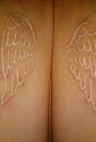 couple poignet belles ailes tatouage de sang de pigeon