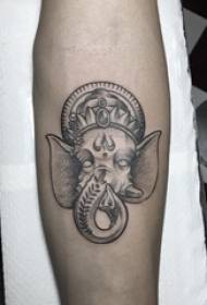 Fitaovana tatoazy, sandrin-dehilahy, sarin-doko elefanta mainty