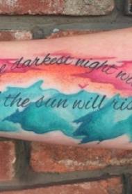 Slika engleske kratke rečenice tetovaža ženska ruka slika kratke rečenice tetovaža