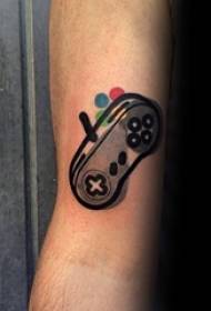 Boys Arms op Black Sketch Sting Tipps Gamepad Tattoo Picture