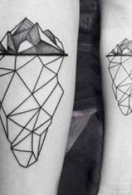 Ruka tetovaža materijal djevojka crna ruka tetovaža slika na ruku