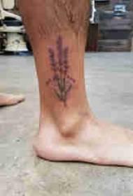 literature flower tattoo male shank on the flower tattoo picture