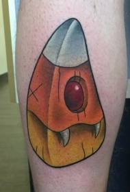 gumbo rinosekesa ruvara monster chifananidzo tattoo