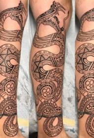 Tattoo snake magic boy calf on snake tattoo picture