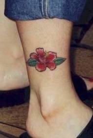 шакли tattoo сурх hibiscus сурх ранга
