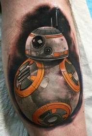 Нога цвета звезды войны робот рисунок татуировки