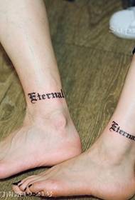 Couple personality tattoo