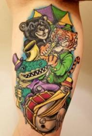 Big arm tatuointi materiaali hauska eläin tatuointi kuva pojan käsivarteen