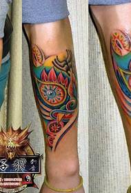 Dongguan Tattoo Zobrazit obrázek Princ Dragon Dragon Tattoo Works: Calf Totem Tattoo