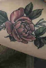 European and American rose tattoos