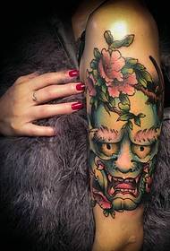 Image de tatouage de Mme Big Arm couleur petit Prajna