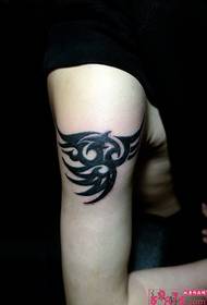 Слика за тетоважа на модата за голема мода, феникс, тотем