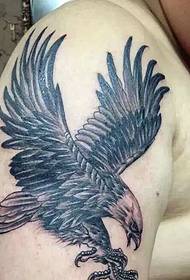 Grutte earm eagle tattoo tattoo wyld en fol