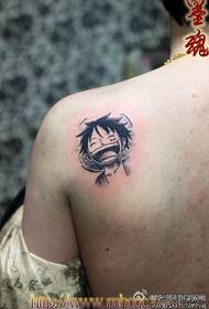 Shoulder, One Piece, Road Fly, Head Tattoo Pattern