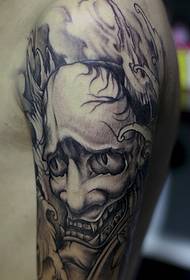 Pueri 'ventus magnus niger et albus tattoos