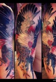 Big arm beautiful cock tattoo pattern