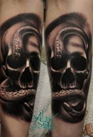 arm black gray style octopus tattoo pattern