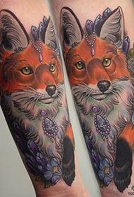 Armband Europe and America fox jewelry tattoo pattern