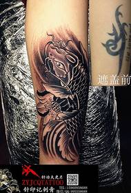 Mutata in lolligo tattoos Threicae brachium senex cum modificatione