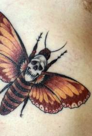 fluturi colorate și libelule Model de tatuaj