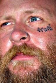 patró de tatuatge de cos de flor de rostre masculí