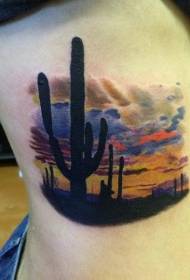 spectacular color waist side western attractions tattoo pattern