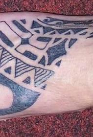 Nermalava Dîjîtal a Instep Black Totem Tattoo