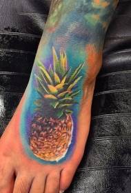 instep color realis parva et stigmata Exemplum pineapple