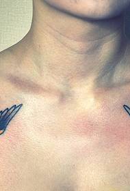 shoulder one Tattoo pictures of cute little swallows